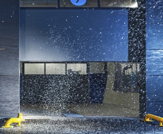 Панорамные ворота AluTherm в Афипском