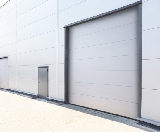 Промышленные ворота Алютех ProPlus в Афипском