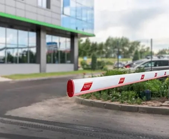 Установка автоматического шлагбаума в Афипском