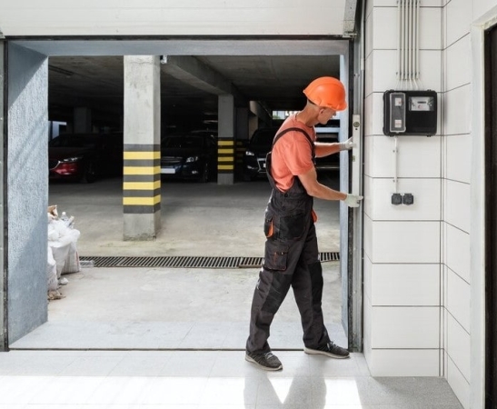 Замер ворот в Афипском